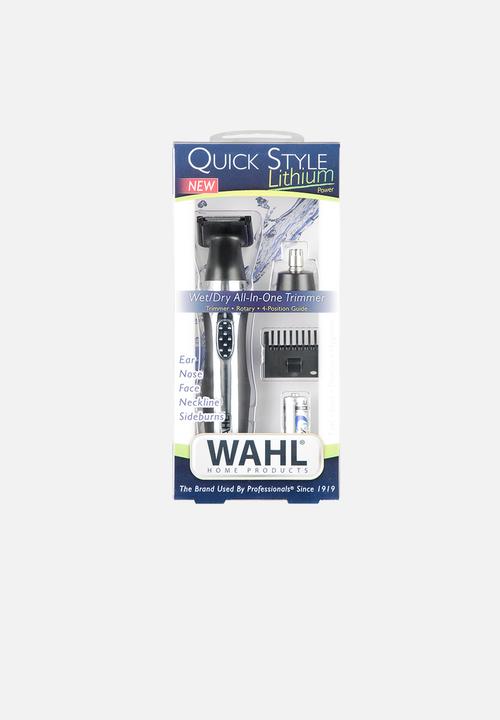 WAHL - 4 Piece Quick Style Lithium Trimmer Kit
