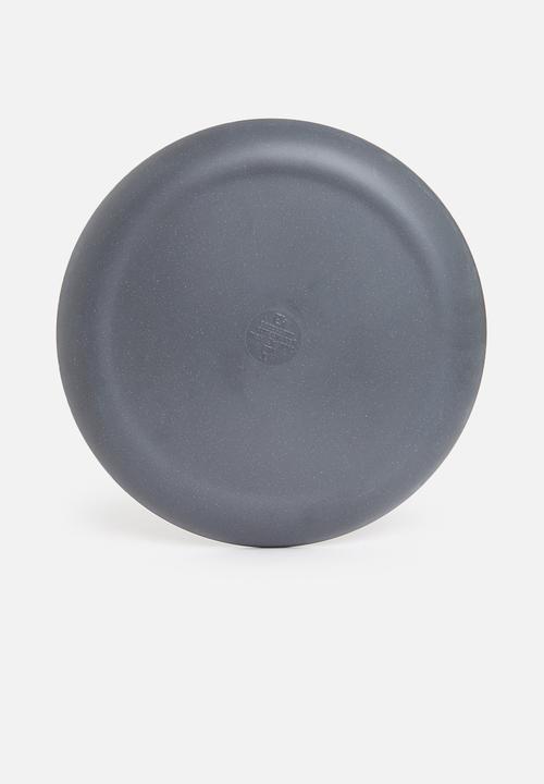 Excellent Houseware - Melamine plate set of 4 - charcoal