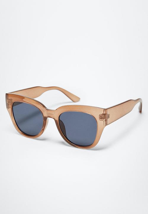 MANGO - Acetate frame sunglasses - peach
