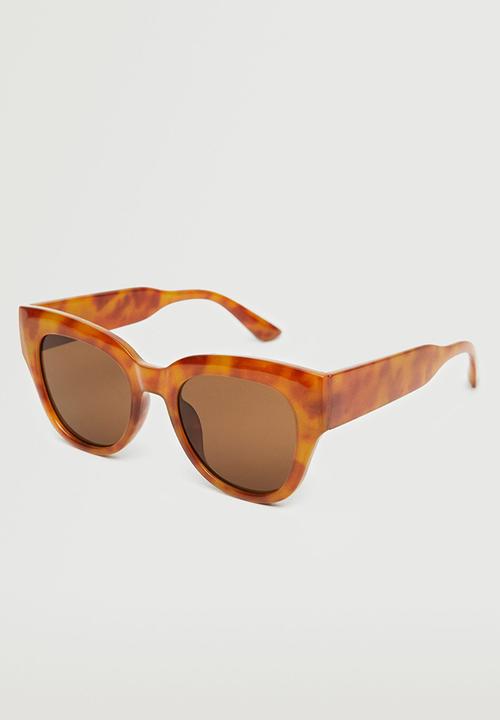 MANGO - Acetate frame sunglasses - chocolate