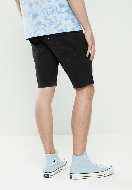Levi’s® - 412 Slim short heartbeats adv short - black