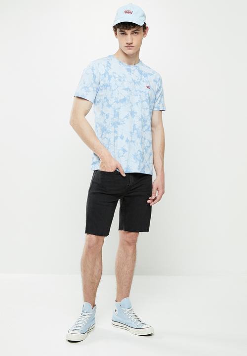 Levi’s® - 412 Slim short heartbeats adv short - black