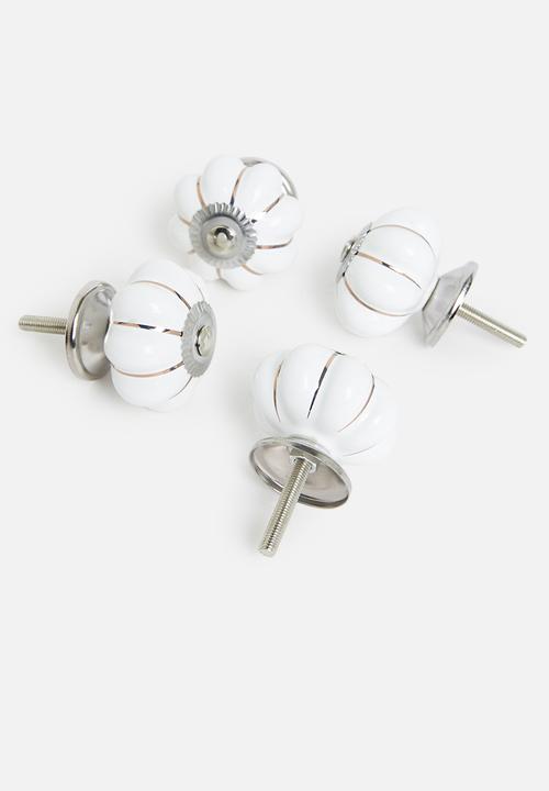 H&S - Celia knobs - white