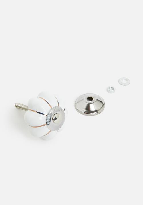 H&S - Celia knobs - white