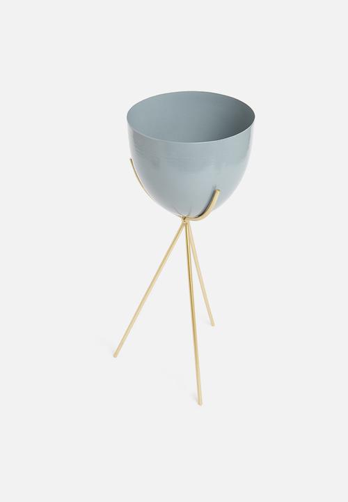 H&S - May flower pot- grey
