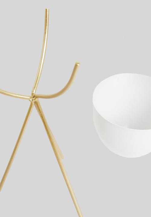 H&S - May flower pot- cream