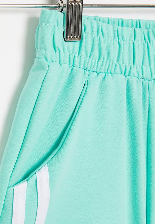Pop Candy - Girls fleece shorts - aqua
