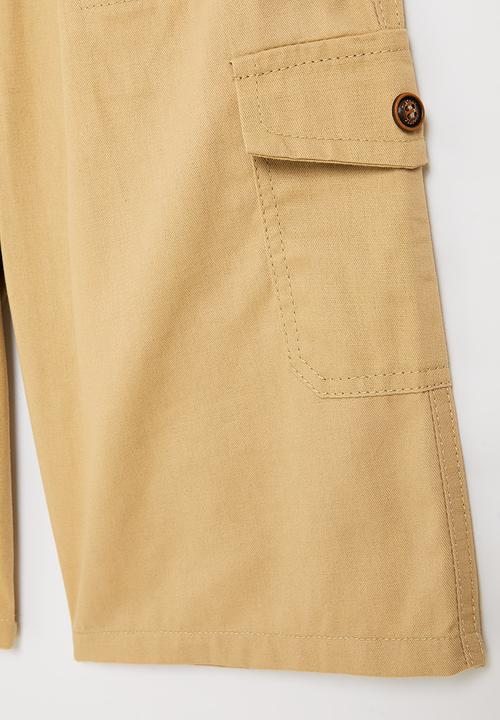 Pop Candy - Boys shorts - khaki