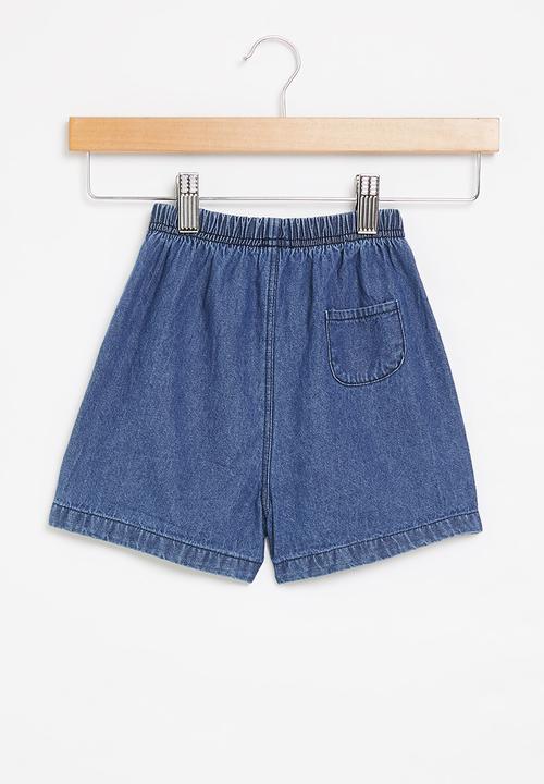 Pop Candy - Denim short - blue