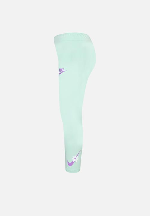 Nike - Nkg sport daisy legging - mint foam