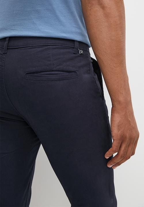 STYLE REPUBLIC - Marshall skinny chino - navy
