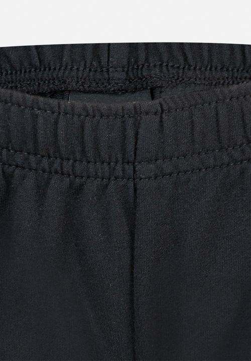 Nike - Nkg sport daisy mesh short set - black & white