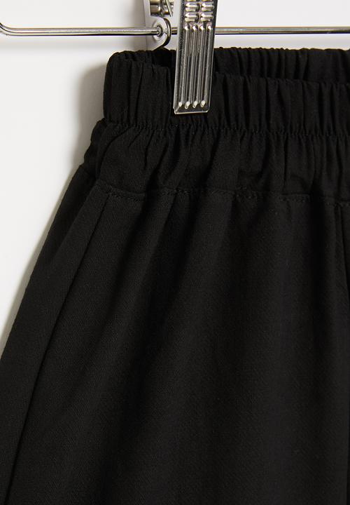 Pop Candy - Shorts with elastic waist - black