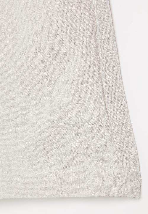 Pop Candy - Elastic waist shorts - stone