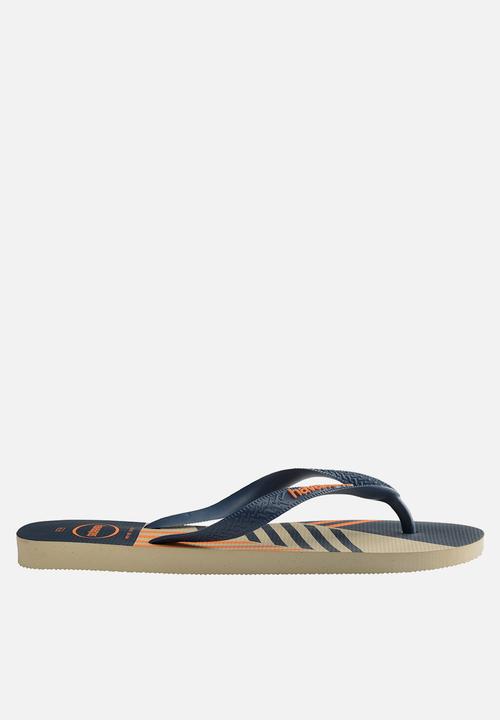 Havaianas - Trend flip flops - sand grey & indigo blue
