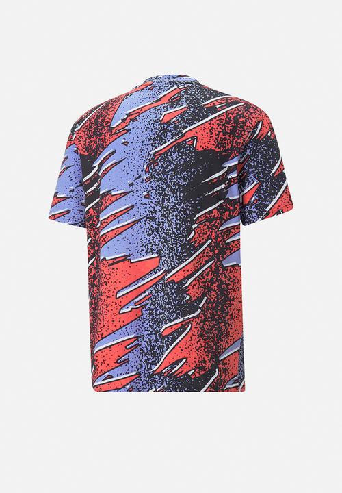 PUMA - Fandom aop tee - lavendar pop
