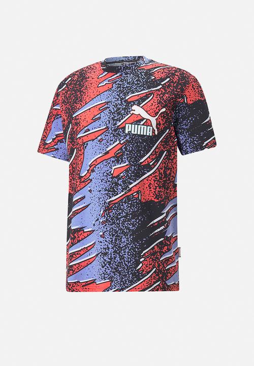 PUMA - Fandom aop tee - lavendar pop