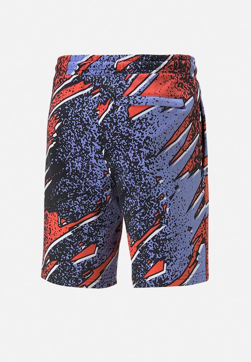 PUMA - Fandom aop shorts 8" tr - lavendar pop