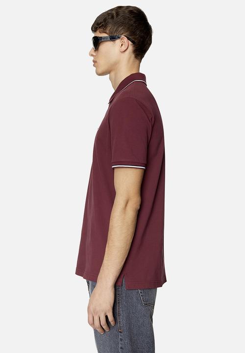 Diesel  - T-smith-d golfer - burgundy