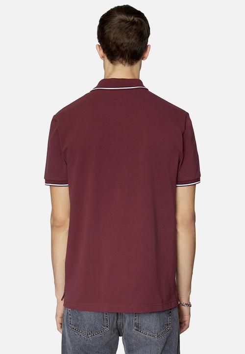 Diesel  - T-smith-d golfer - burgundy