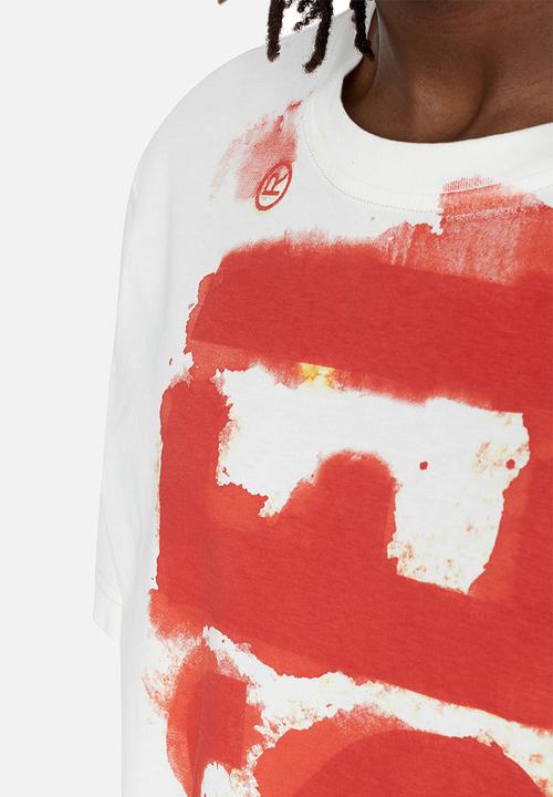 Diesel  - T-just-e16 short sleeve tee - ecru