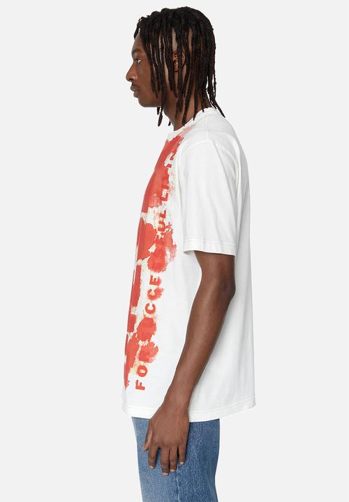 Diesel  - T-just-e16 short sleeve tee - ecru