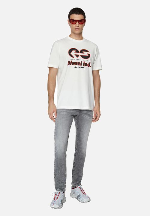 Diesel  - T-just-e18 short sleeve tee - ecru