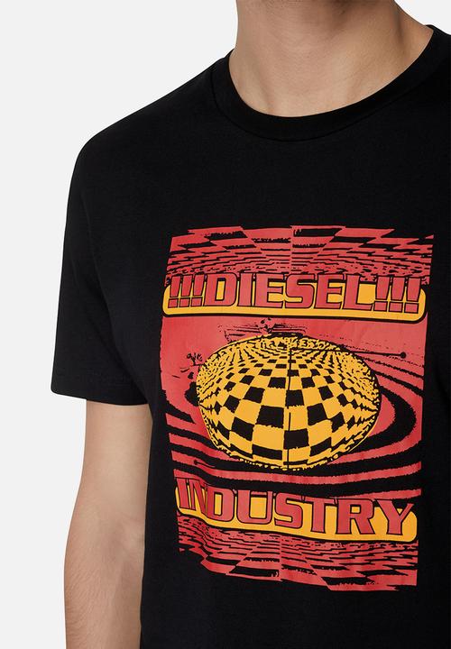 Diesel  - T-diegor-k50 short sleeve tee - black