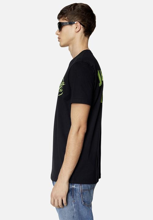 Diesel  - T-diegor-e7 short sleeve tee - black