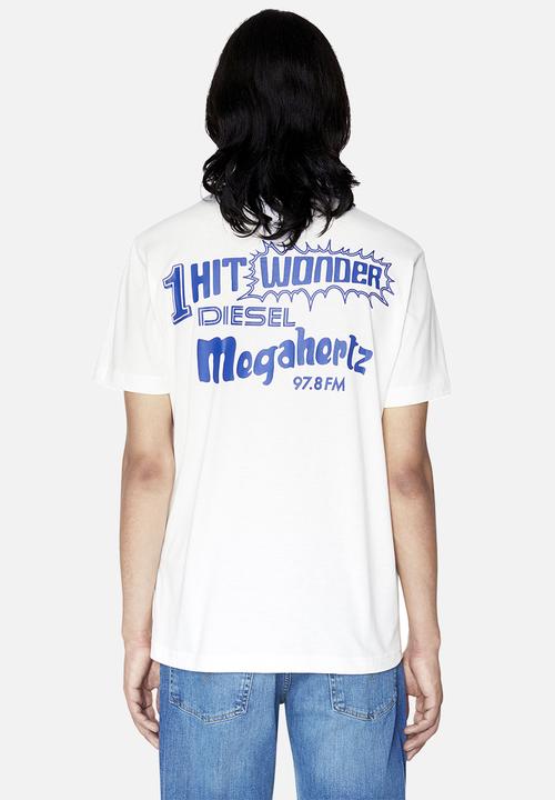 Diesel  - T-diegor-e7 short sleeve tee - white