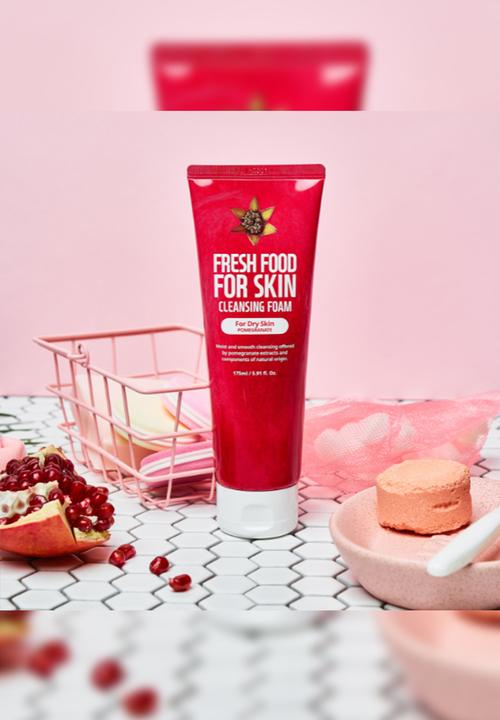 FARMSKIN - Fresh Food For Skin Cleansing Foam - Pomegranate