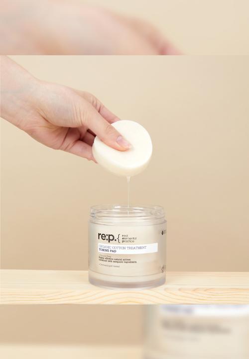 RE:P - Organic Cotton Treatment Toning Pads