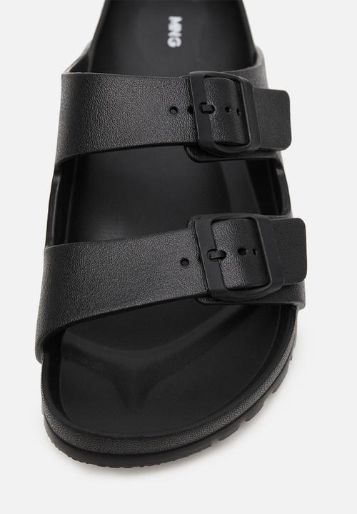 MANGO - Sandal- black