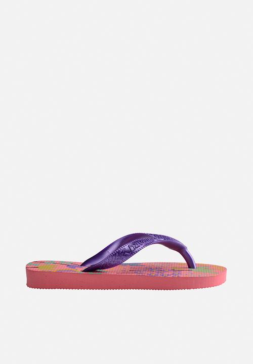 Havaianas - Kids flores - pink porcelain