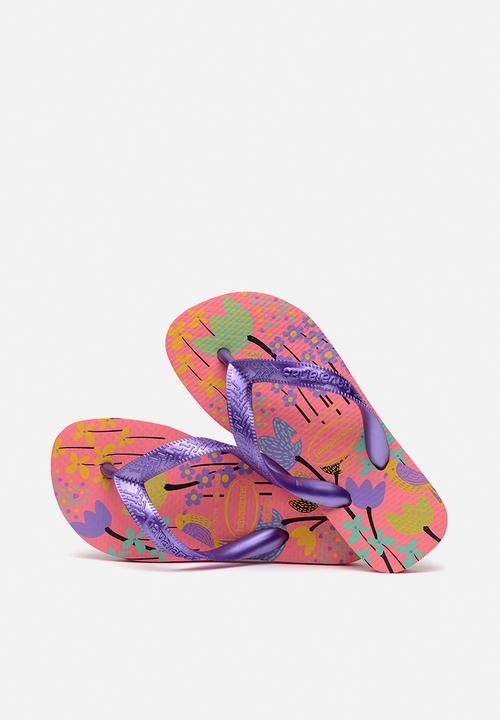 Havaianas - Kids flores - pink porcelain