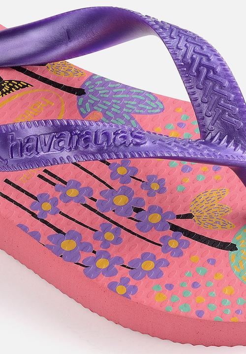 Havaianas - Kids flores - pink porcelain