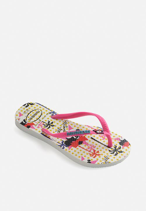 Havaianas - Kids disney cool - white/pink flux