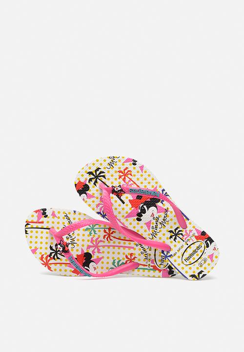 Havaianas - Kids disney cool - white/pink flux