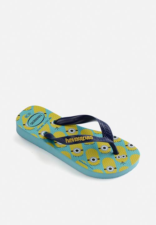 Havaianas - Kids minions - blue & yellow