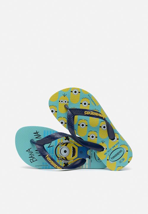 Havaianas - Kids minions - blue & yellow