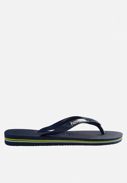 Havaianas - Men's brazil logo - navy