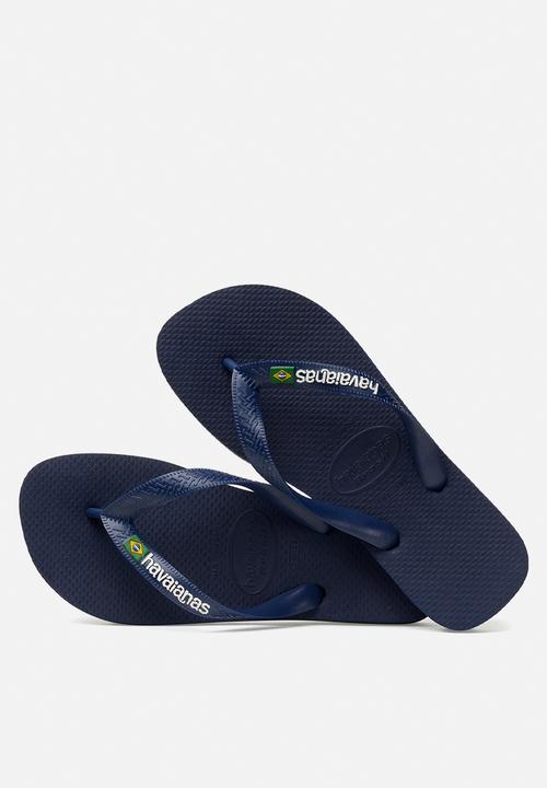 Havaianas - Men's brazil logo - navy