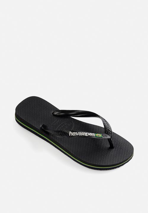 Havaianas - Brazil logo - black