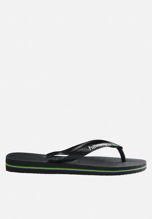 Havaianas - Brazil logo - black