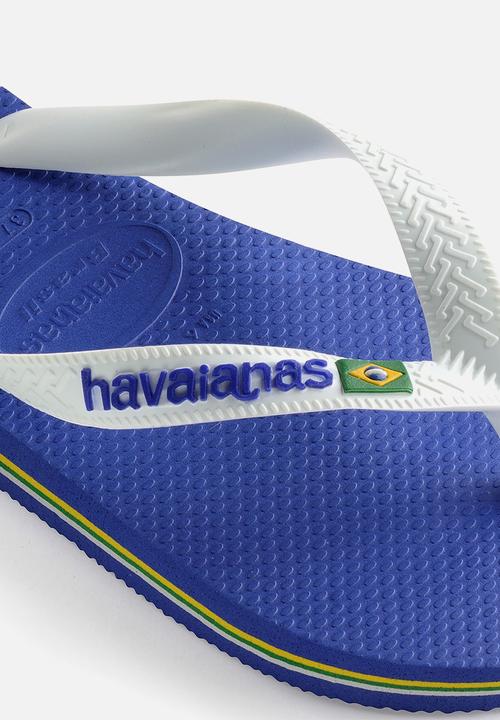 Havaianas - Brazil logo - marine blue
