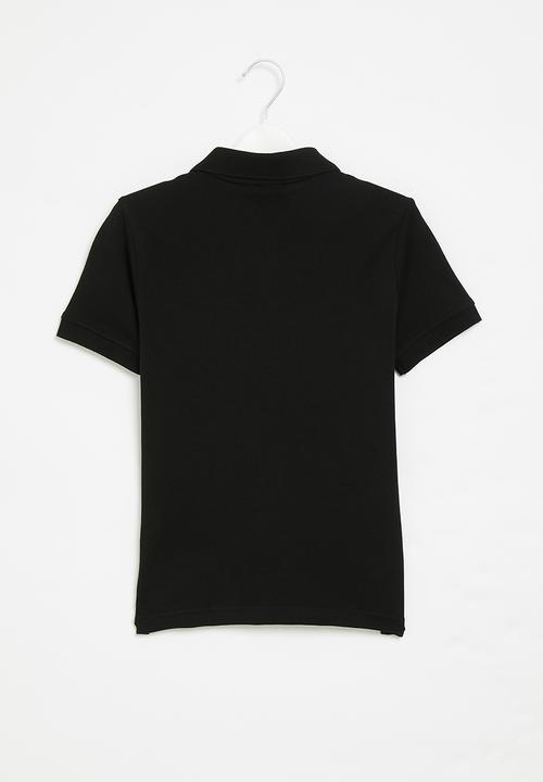 POLO - Boys classic short sleeve golfer - black