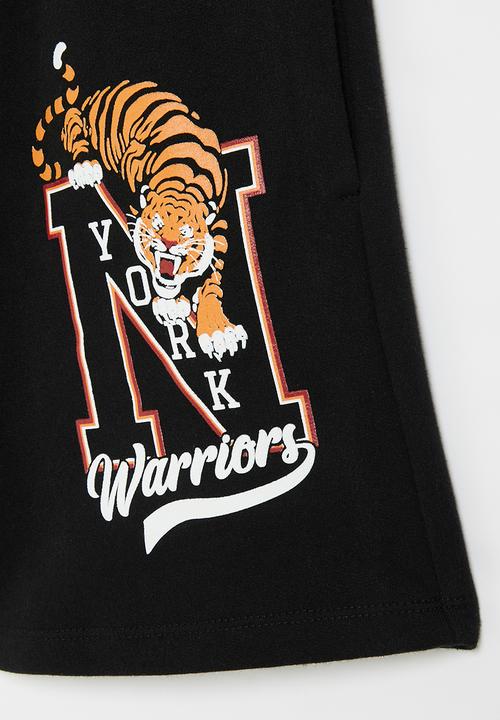 Superbalist - Printed sweat short - black