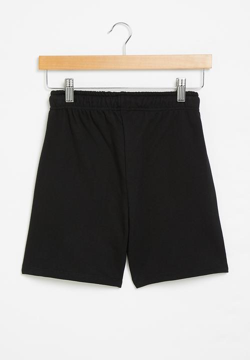 Superbalist - Printed sweat short - black