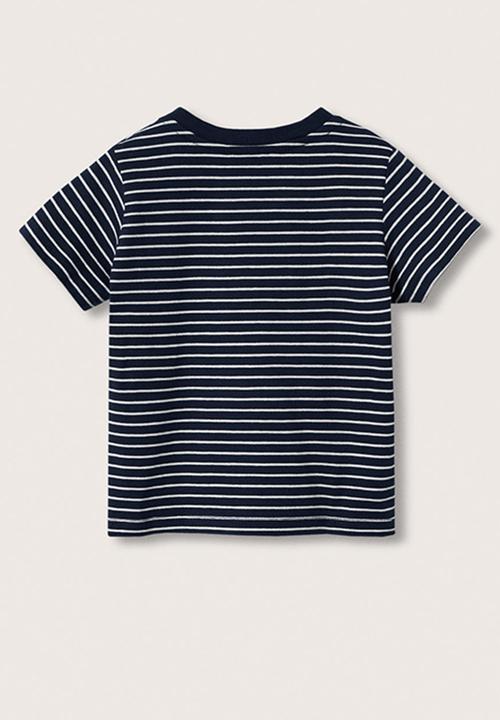 MANGO - T-shirt robbie - navy