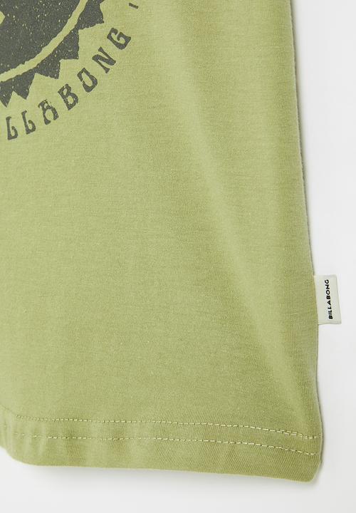 Billabong  - Girls african sun short sleeve tee - green 